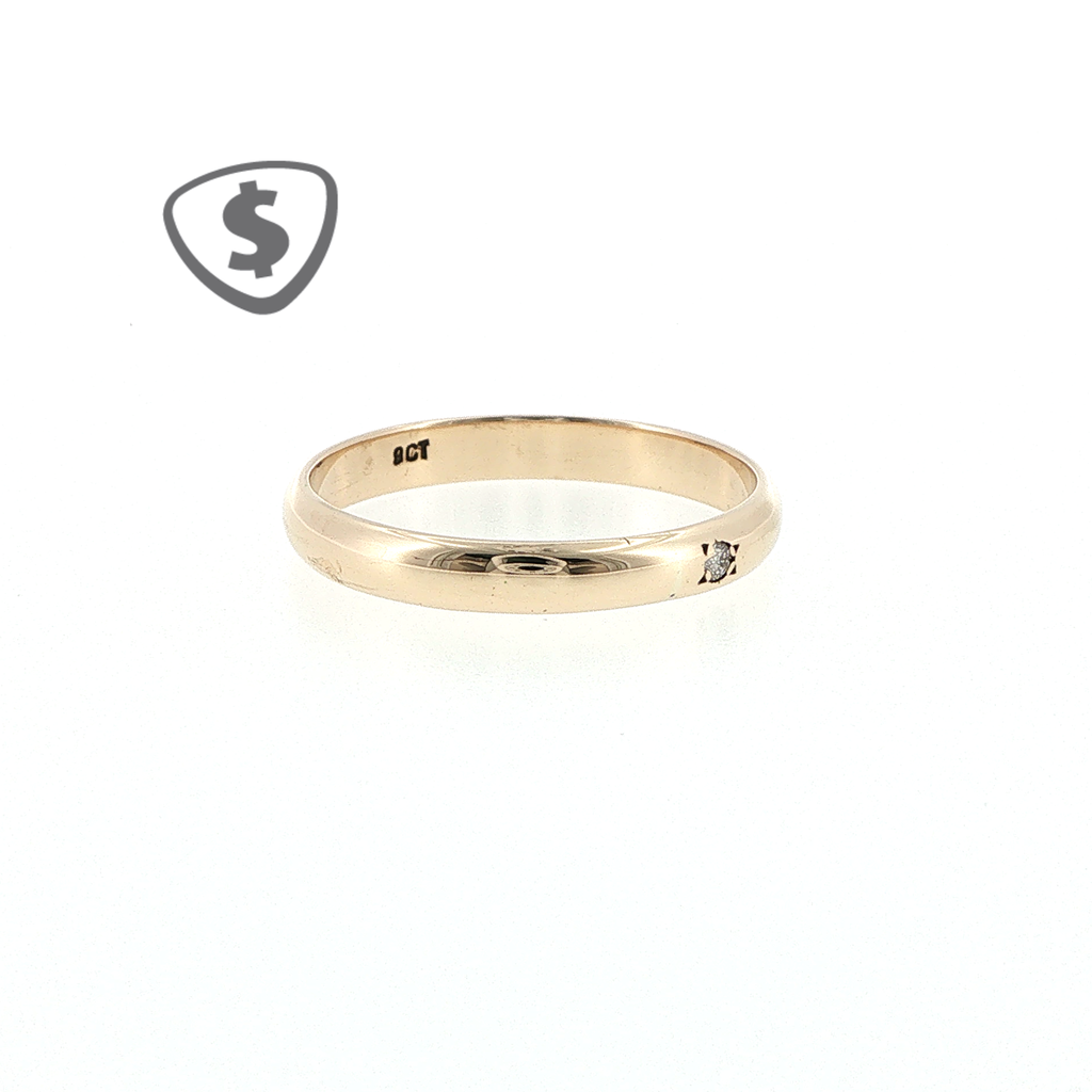 9ct Yellow Gold Wedding Ring