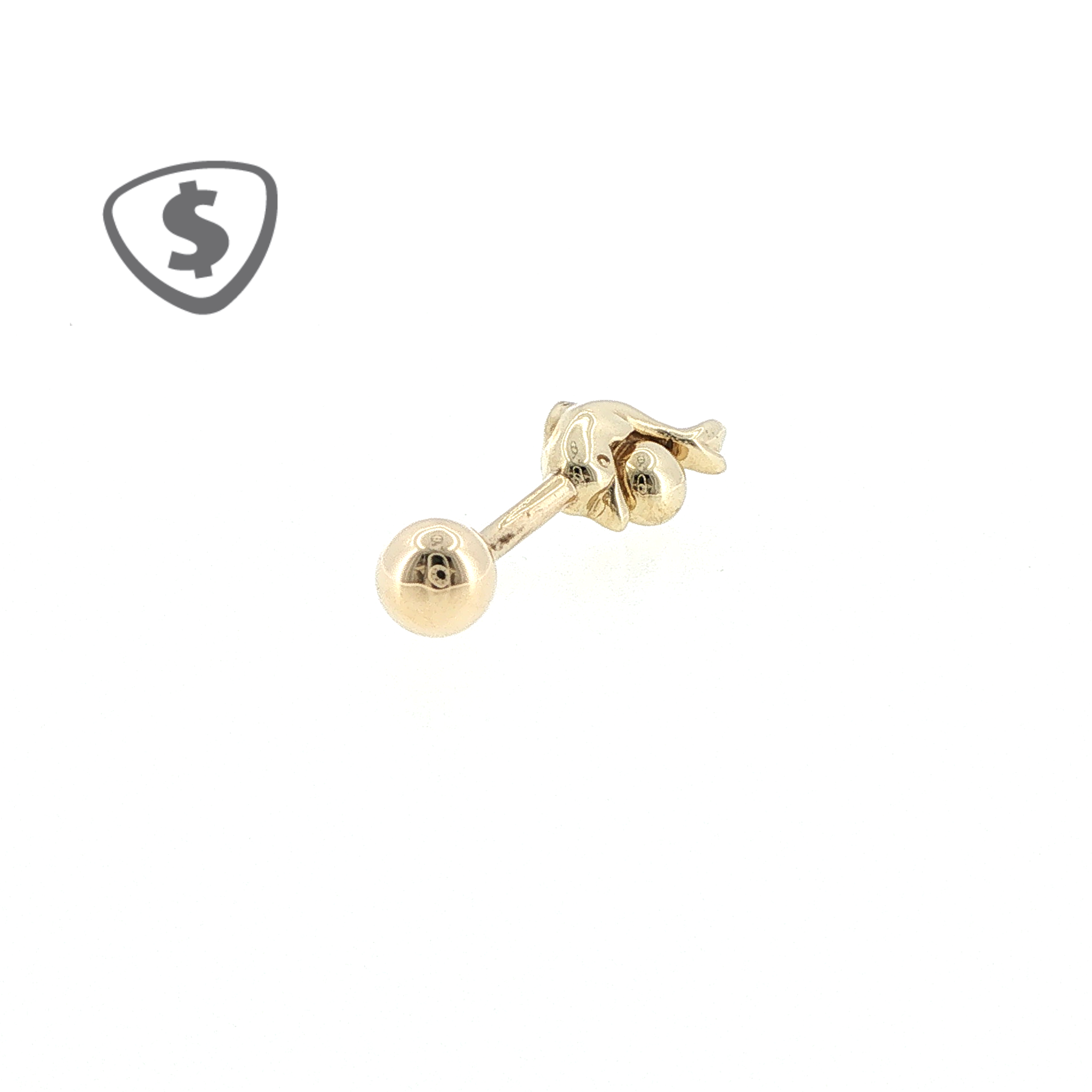 9ct Yellow Gold Belly Ring