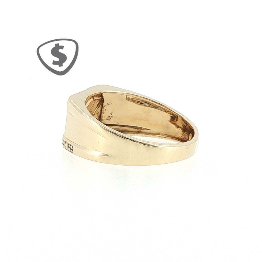 9ct Yellow Gold Signet Ring