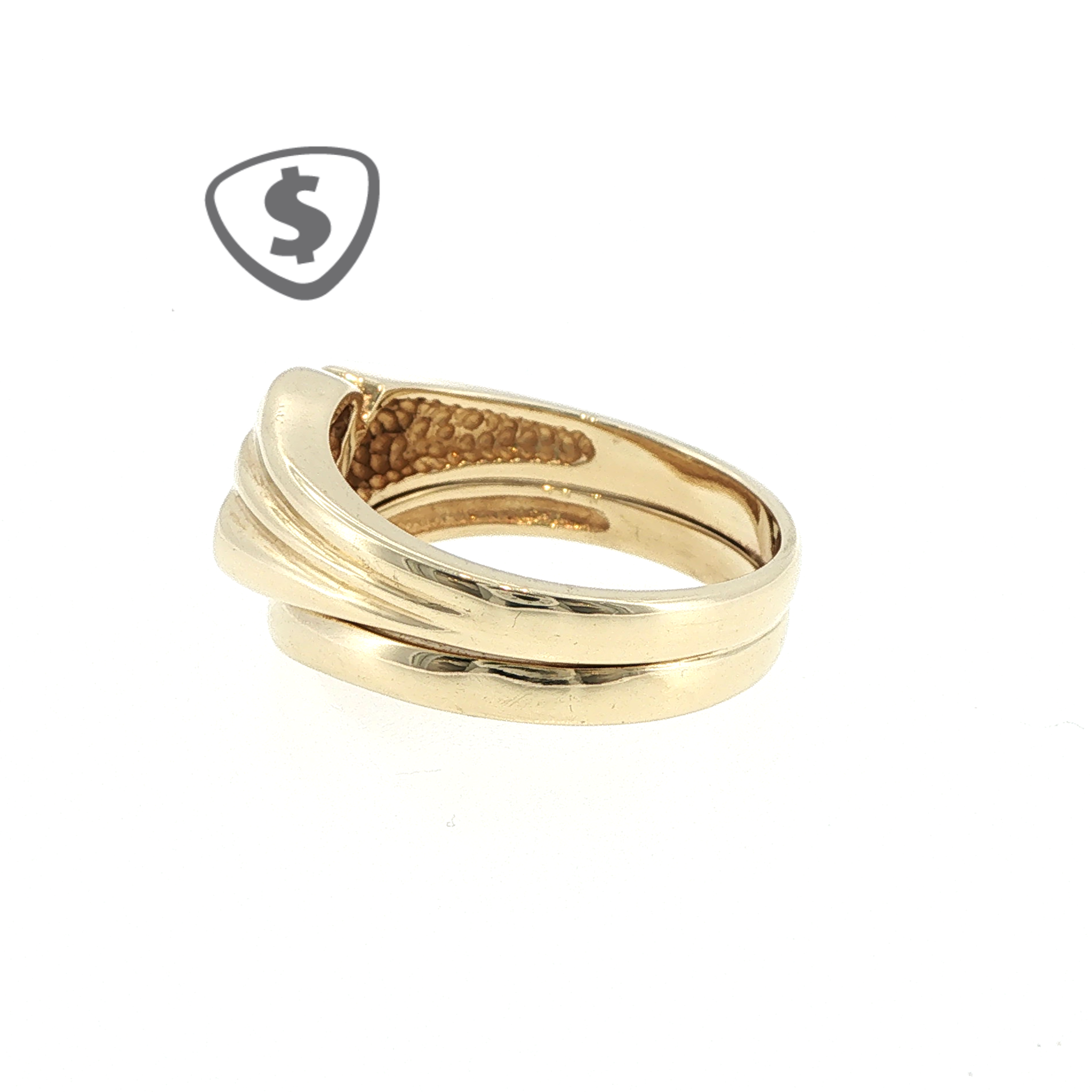 9ct Yellow Gold and Diamond Occasional Ring