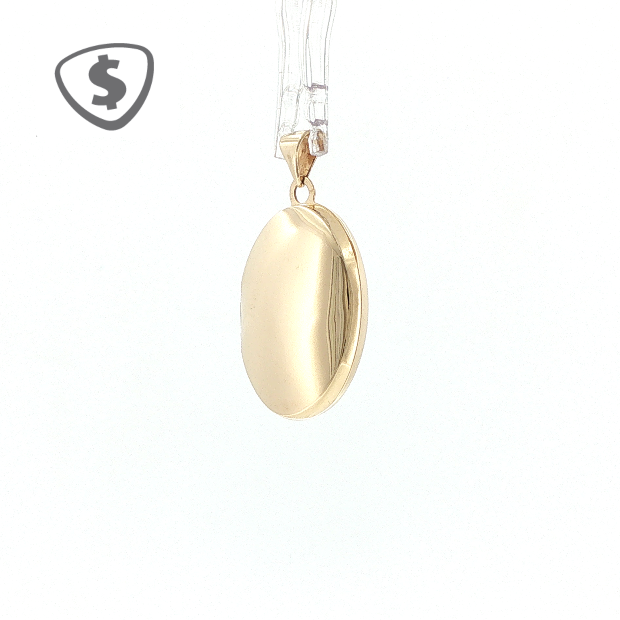 9ct Yellow Gold Oval Locket