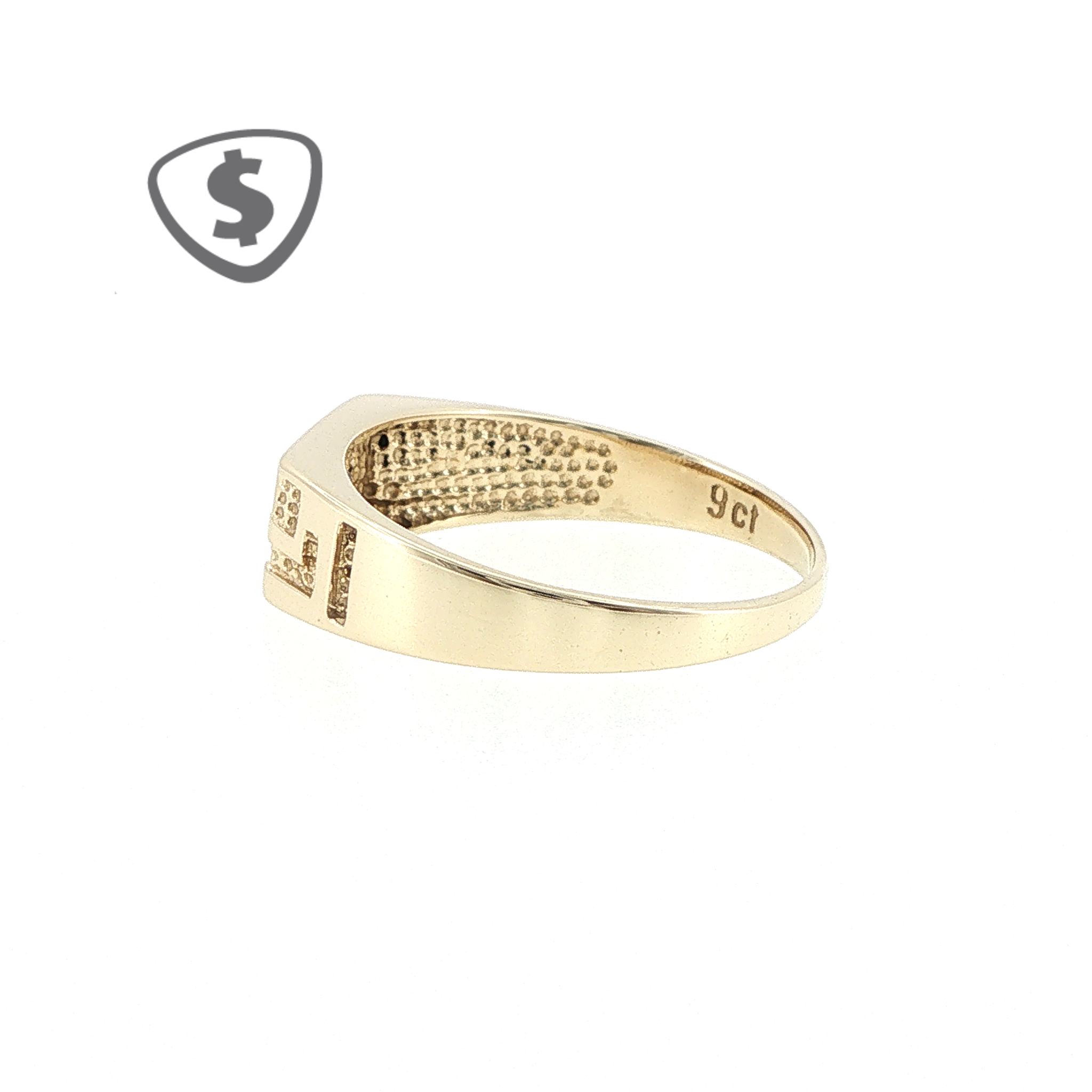 9ct Yellow Gold Picasso Ring
