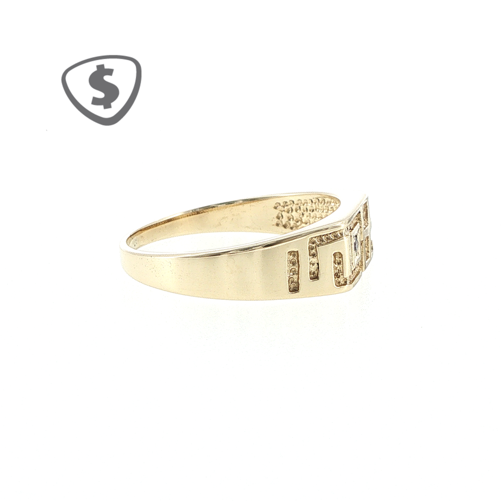 9ct Yellow Gold Picasso Ring