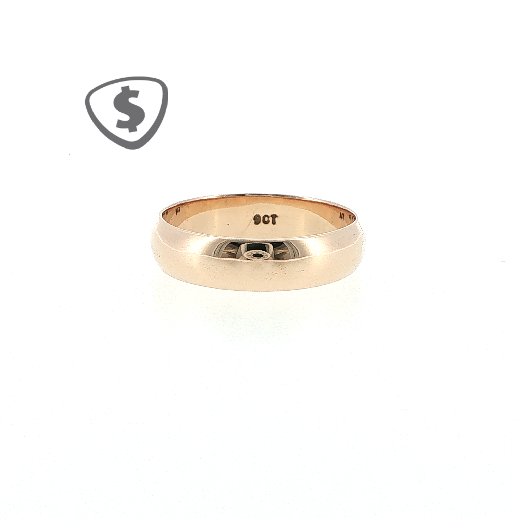 9ct Yellow Gold Band Ring
