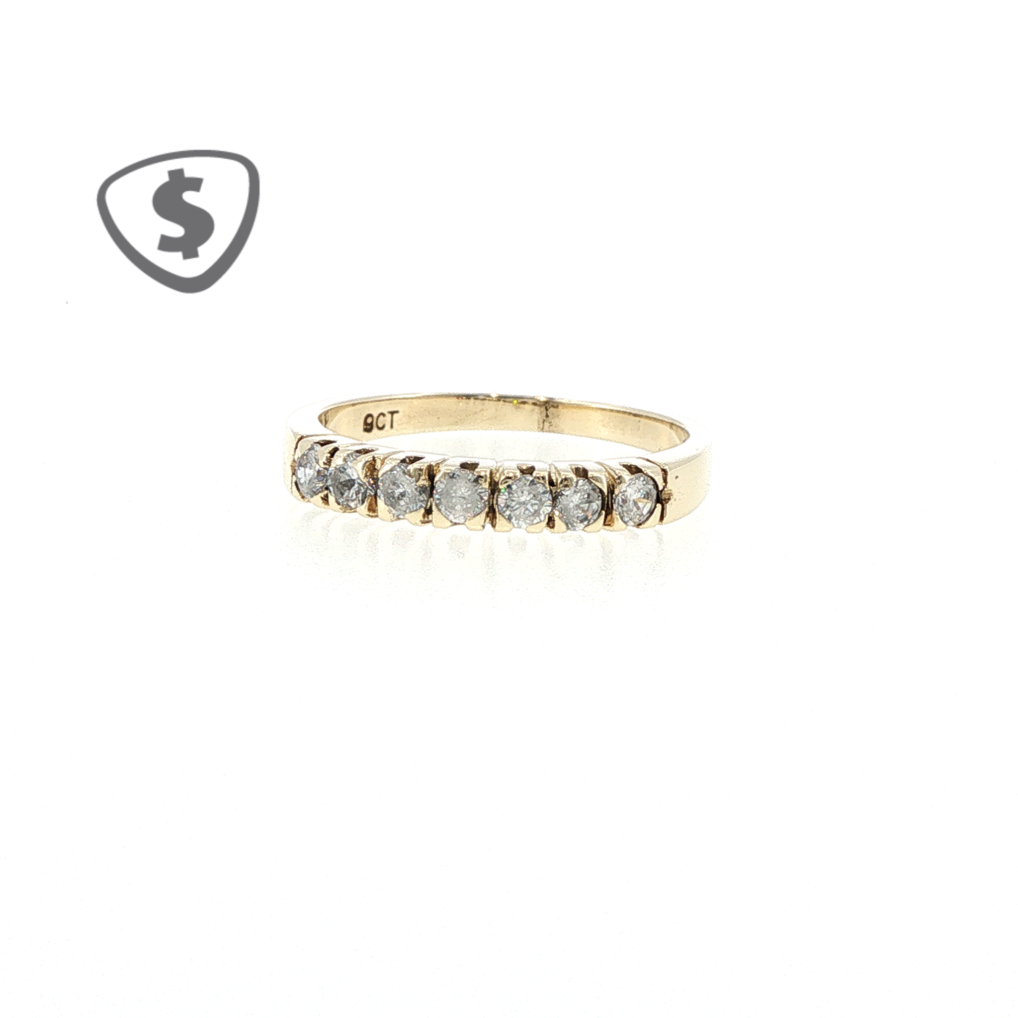 9ct Yellow Gold Eternity Ring
