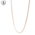 9ct Rose Gold Mariner Link Chain Necklace