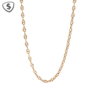 Classic 14ct Yellow Gold Mariner Link Chain Necklace