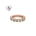 9ct Rose Gold Eternity Ring