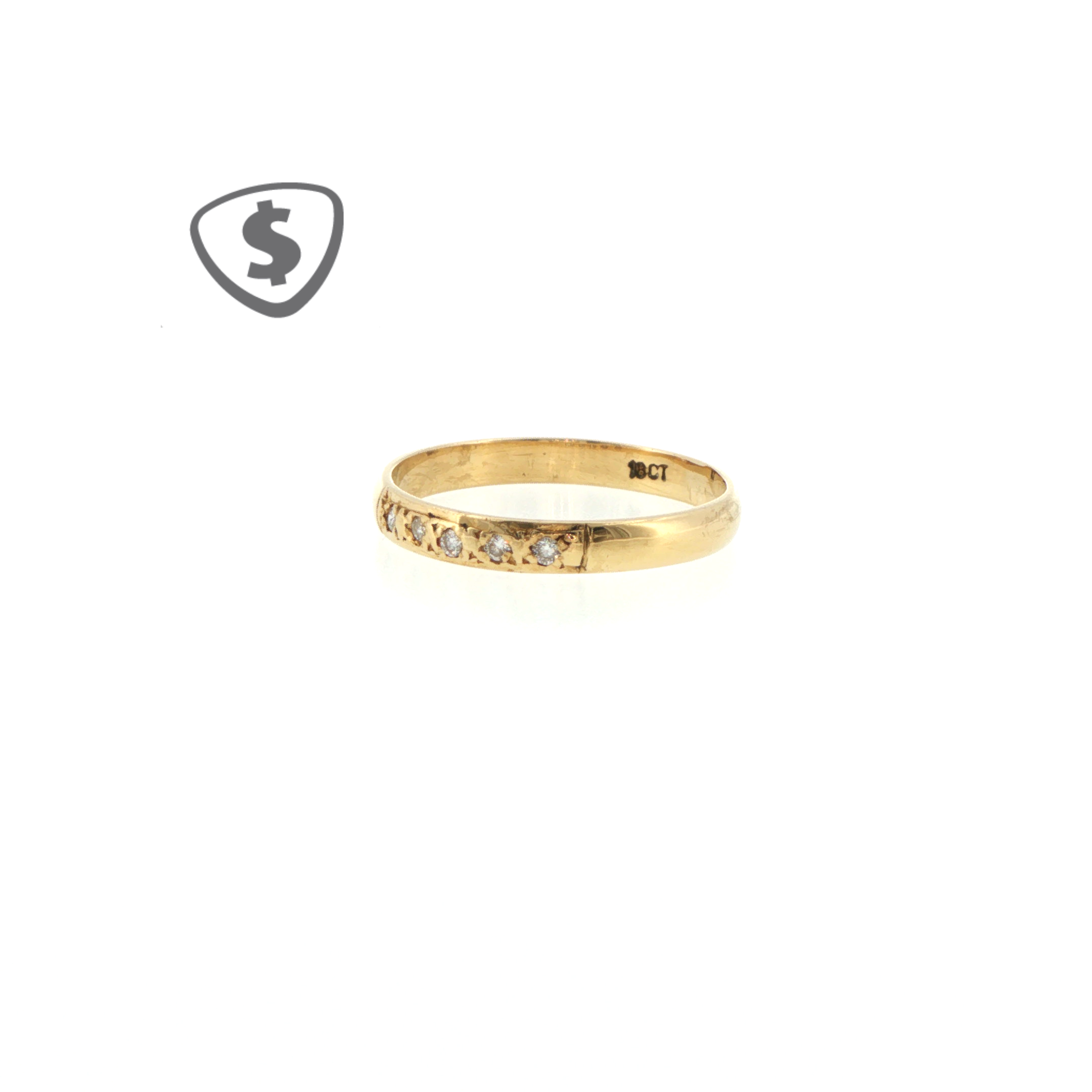18ct Yellow Gold Dress Ring