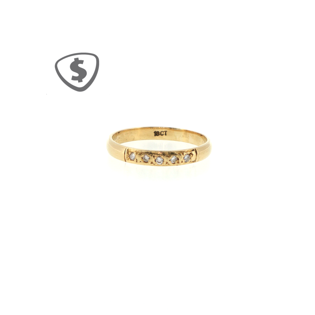 18ct Yellow Gold Dress Ring
