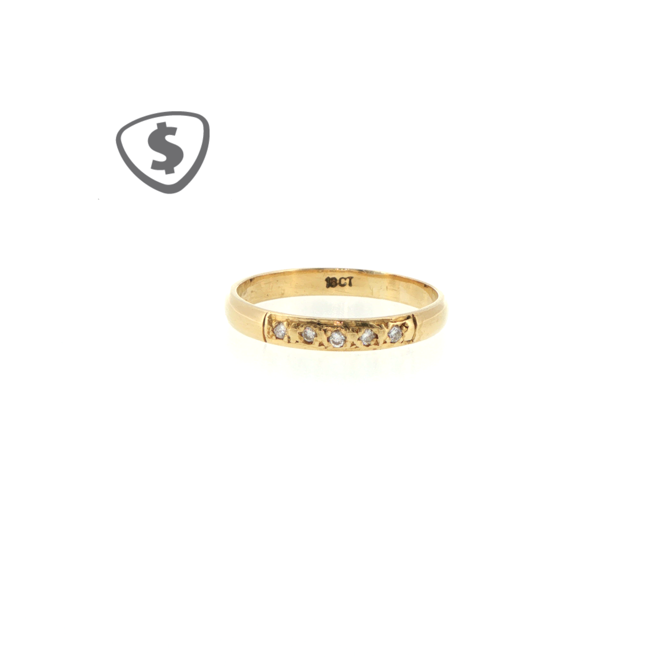 18ct Yellow Gold Dress Ring