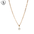 9ct Yellow Gold Pendant and Necklace