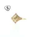 9ct Yellow Gold Filigree Ring