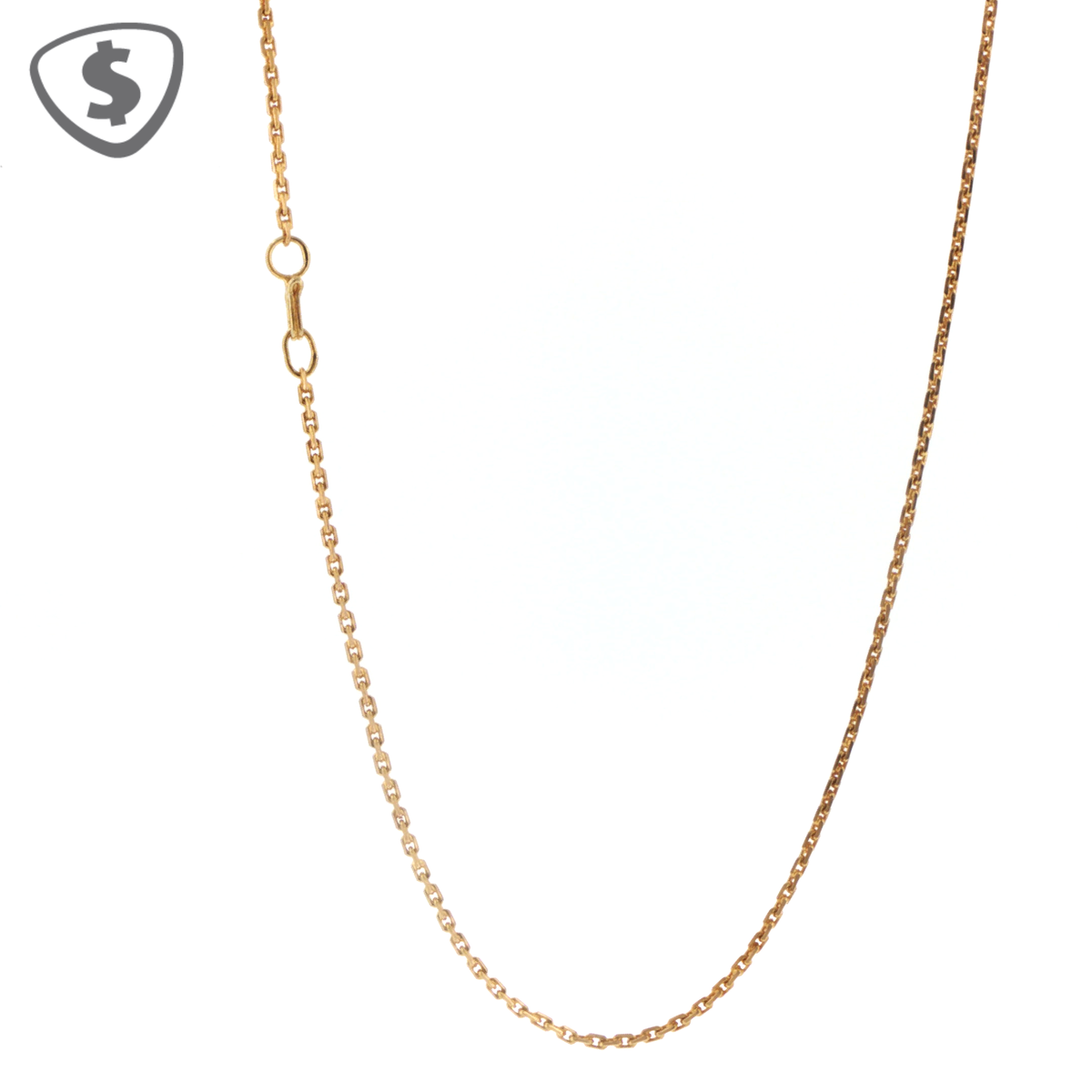 Classic 9ct Yellow Gold Chain Necklace