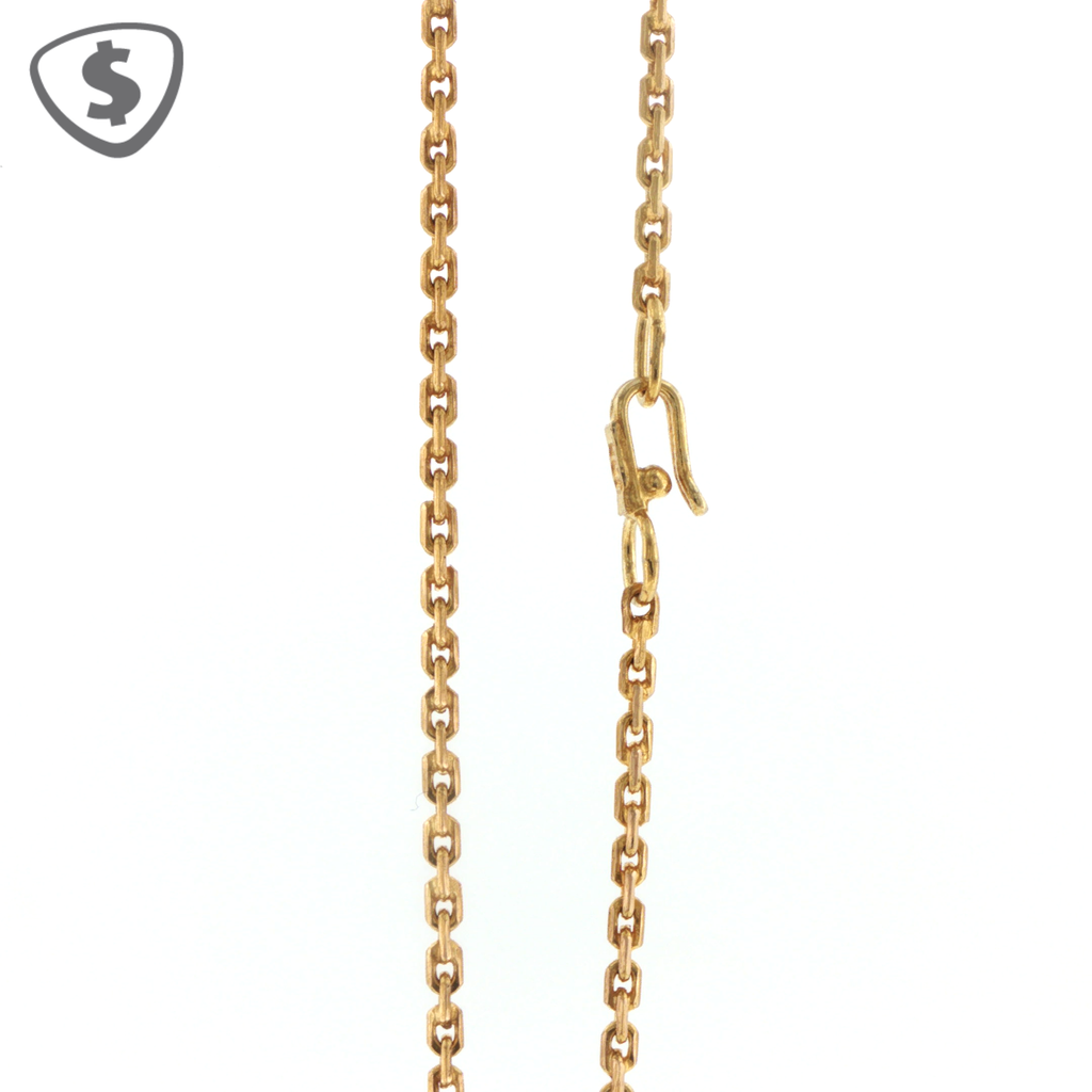 Classic 9ct Yellow Gold Chain Necklace