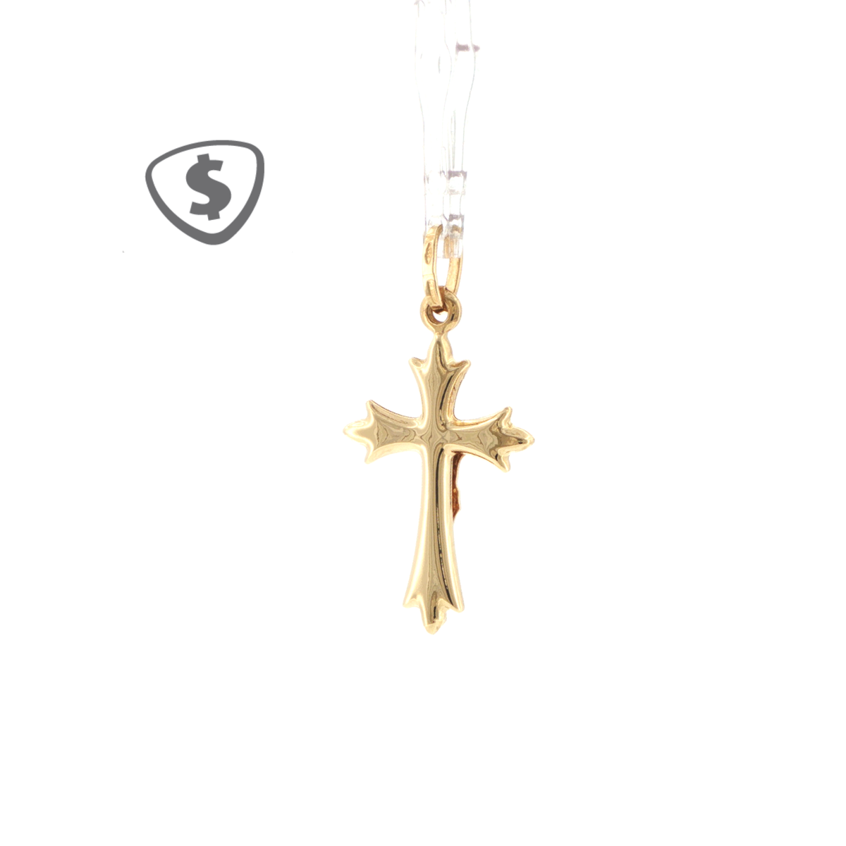 18ct Yellow Gold Crucifix Pendant