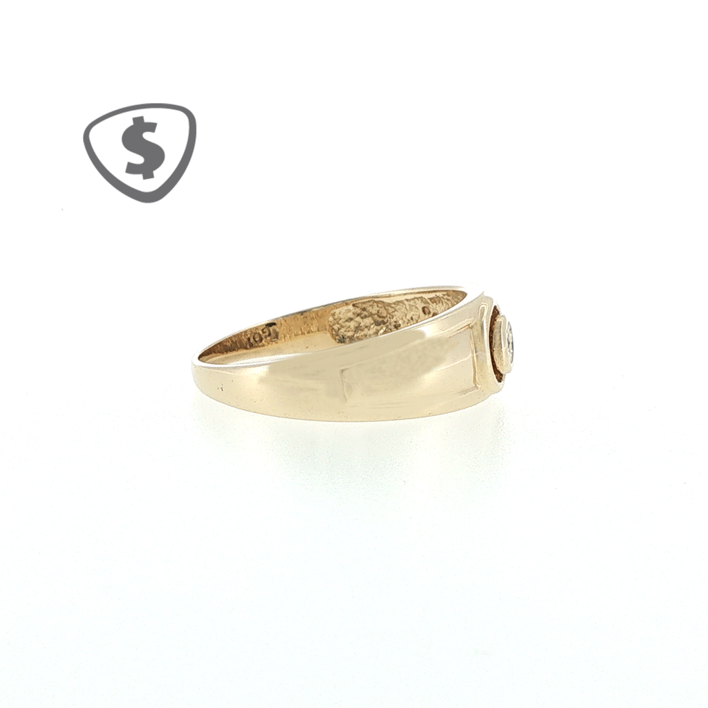 9ct Yellow Gold Signet Ring
