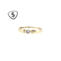 Bezel-Set Solitaire Ring in 9ct Yellow Gold