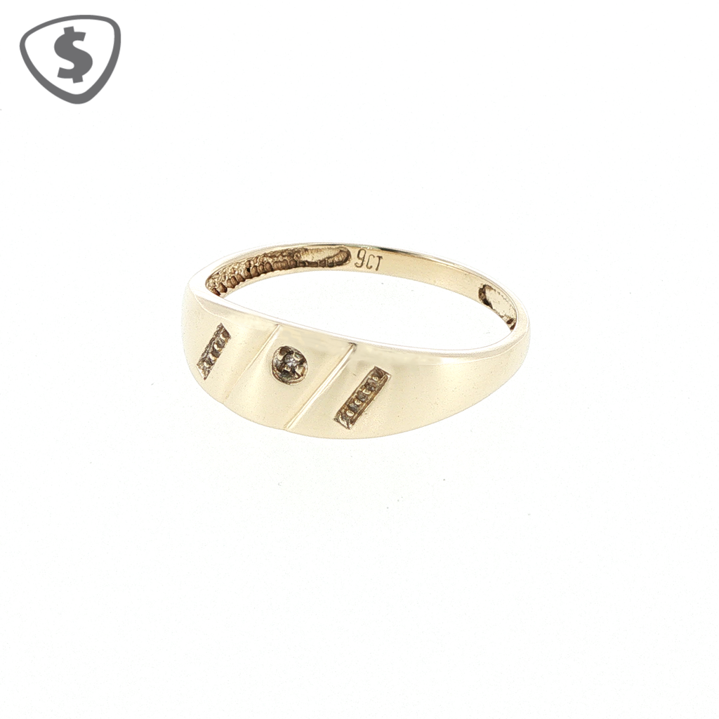9ct Yellow Gold Dress Ring