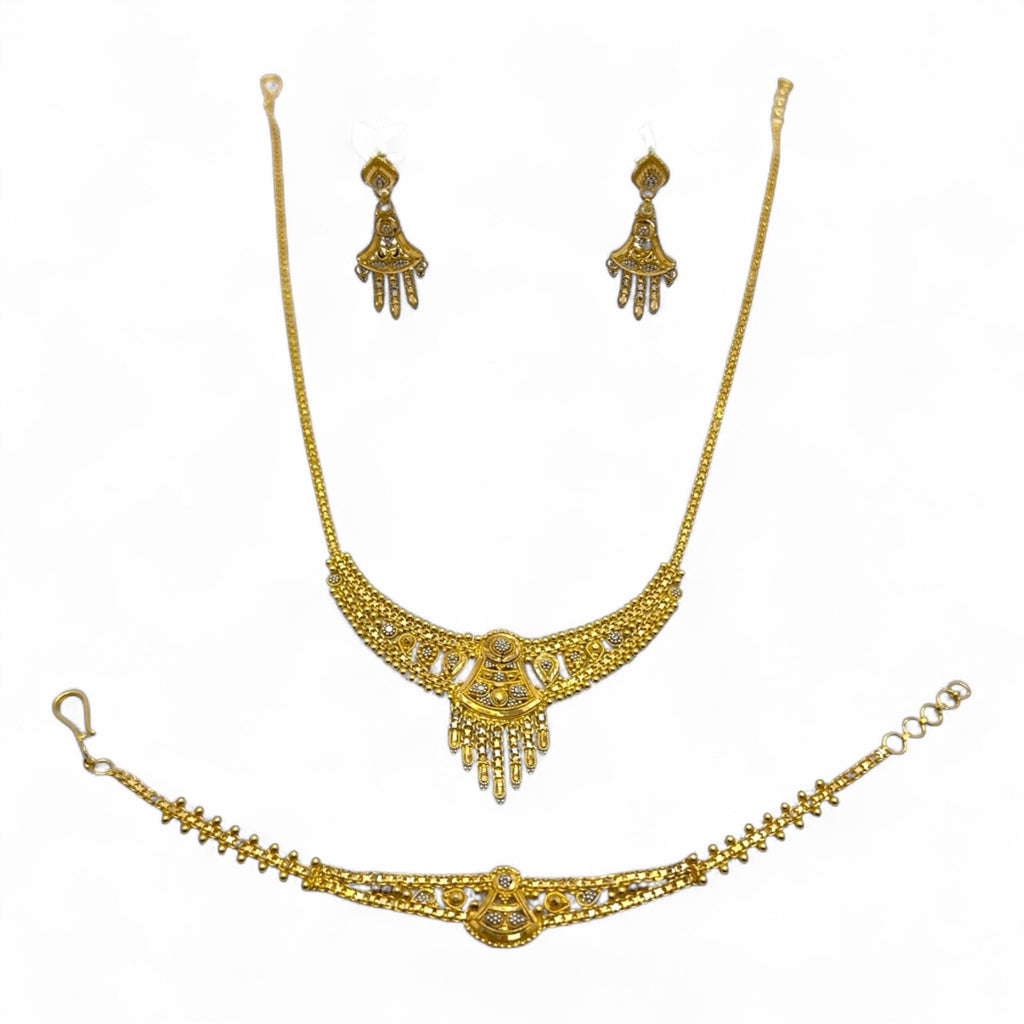 18ct Yellow Gold Bridal Wedding Set
