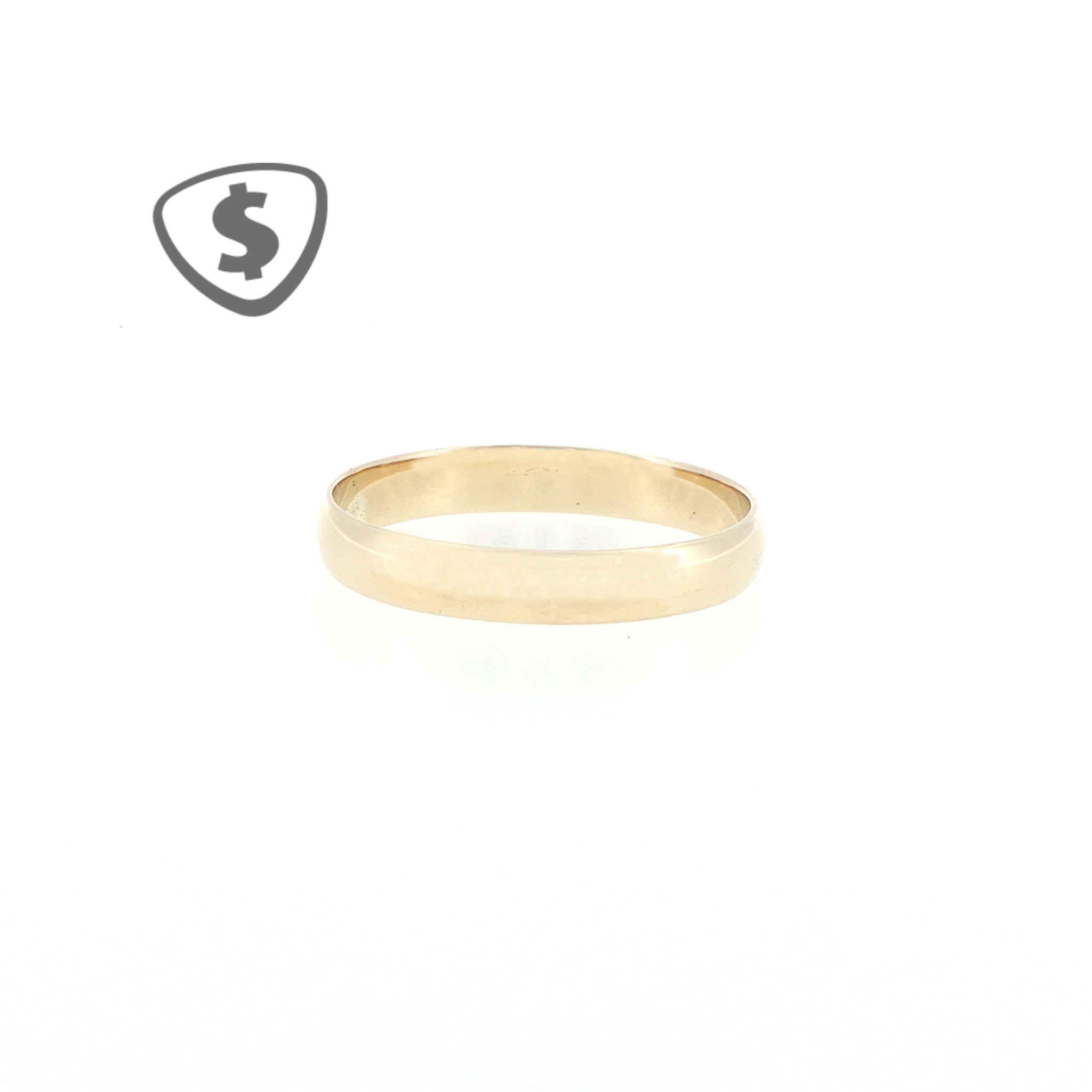 9ct Yellow Gold Classic Polished Band Ring