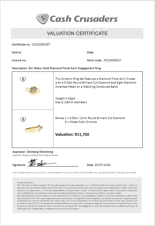 9ct Yellow Gold Blue Topaz Halo Cocktail Ring
