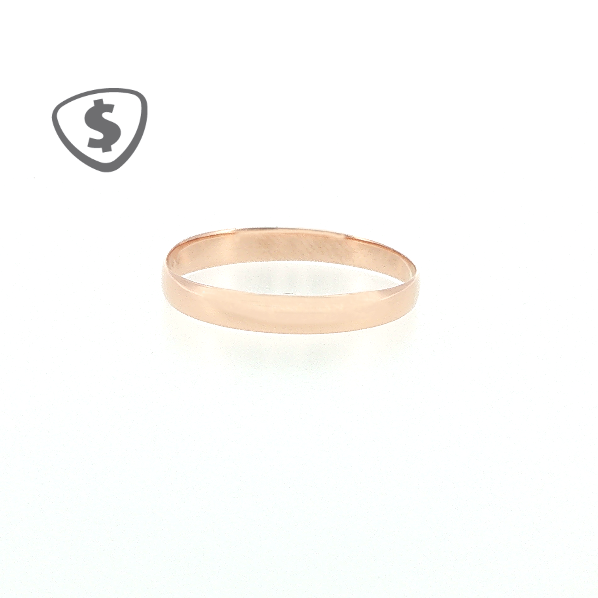 9ct Rose Gold Wedding Ring