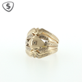 9ct Yellow Gold Diamond Stackable Ring Set