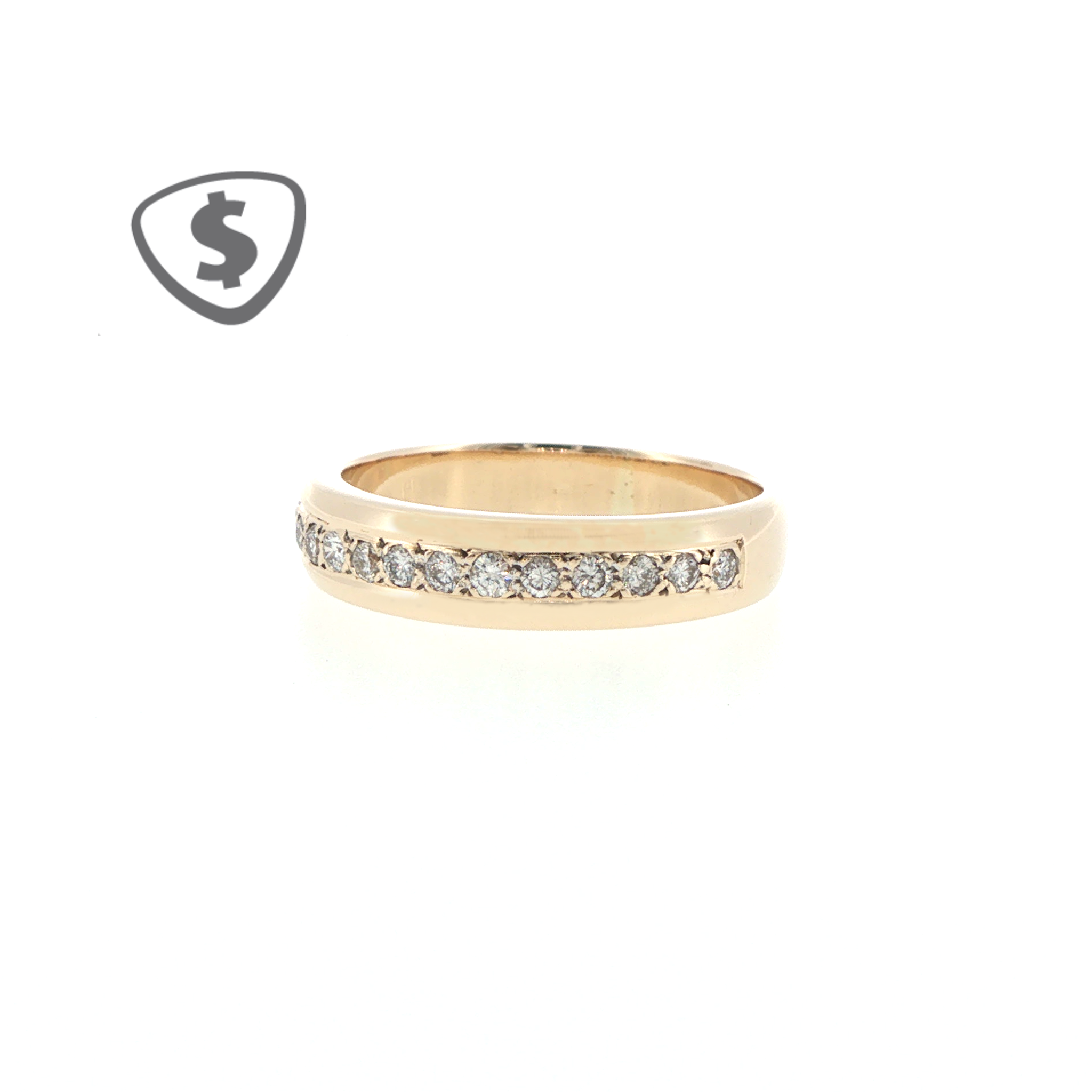9ct Yellow Gold Eternity Ring
