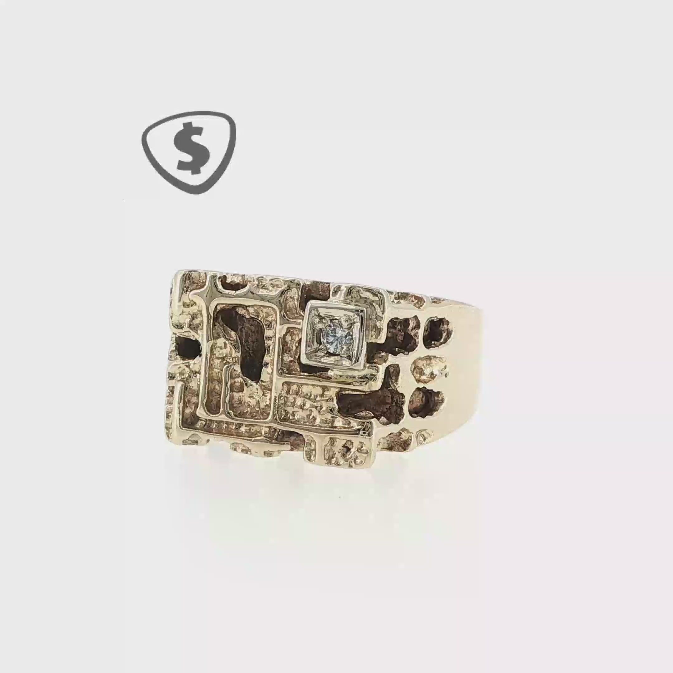 9ct Yellow Gold Signet Ring