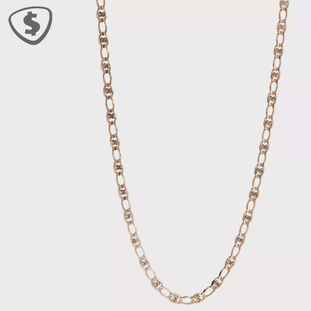 9ct Yellow Gold Tiger Eye Necklace