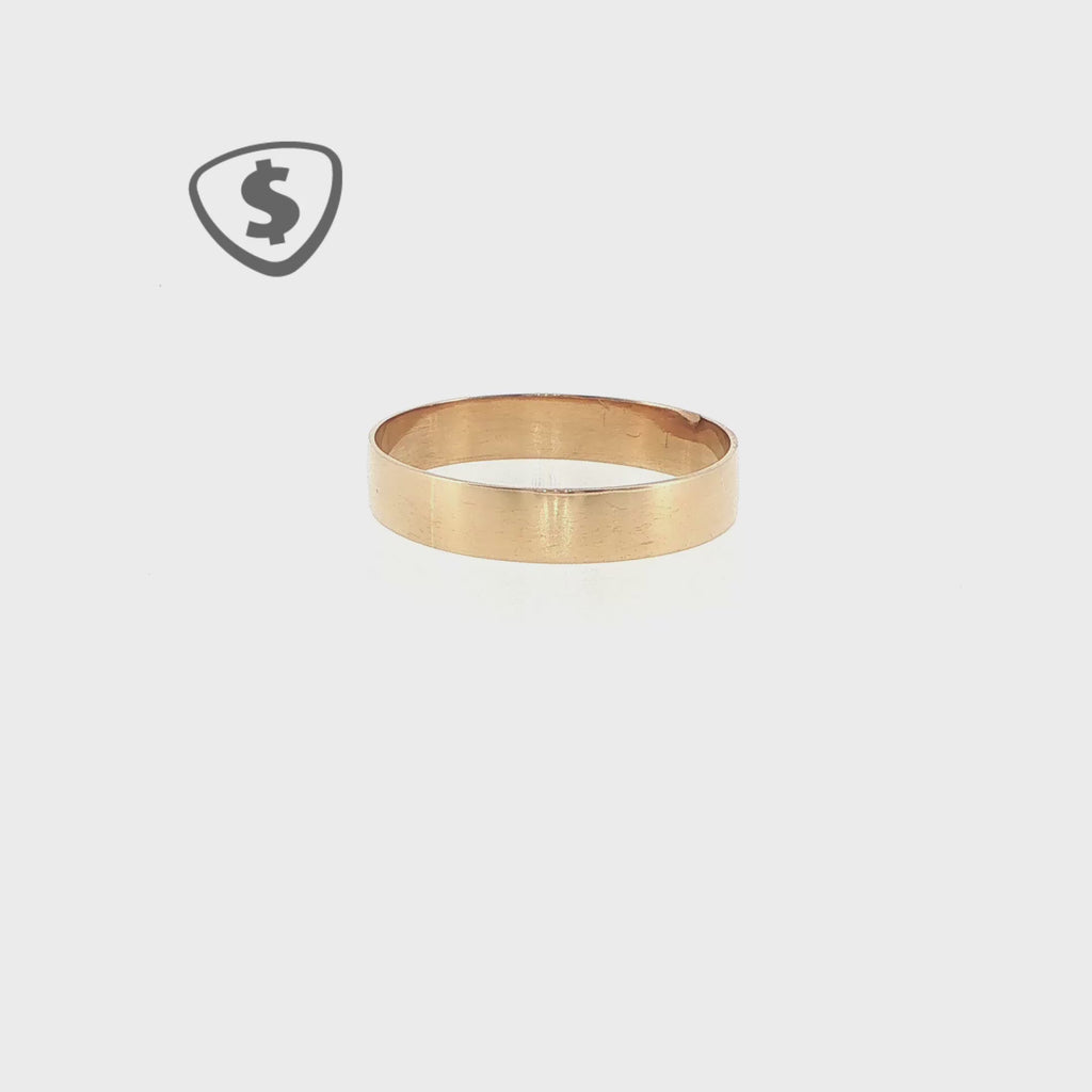 18ct Yellow Gold Wedding Ring