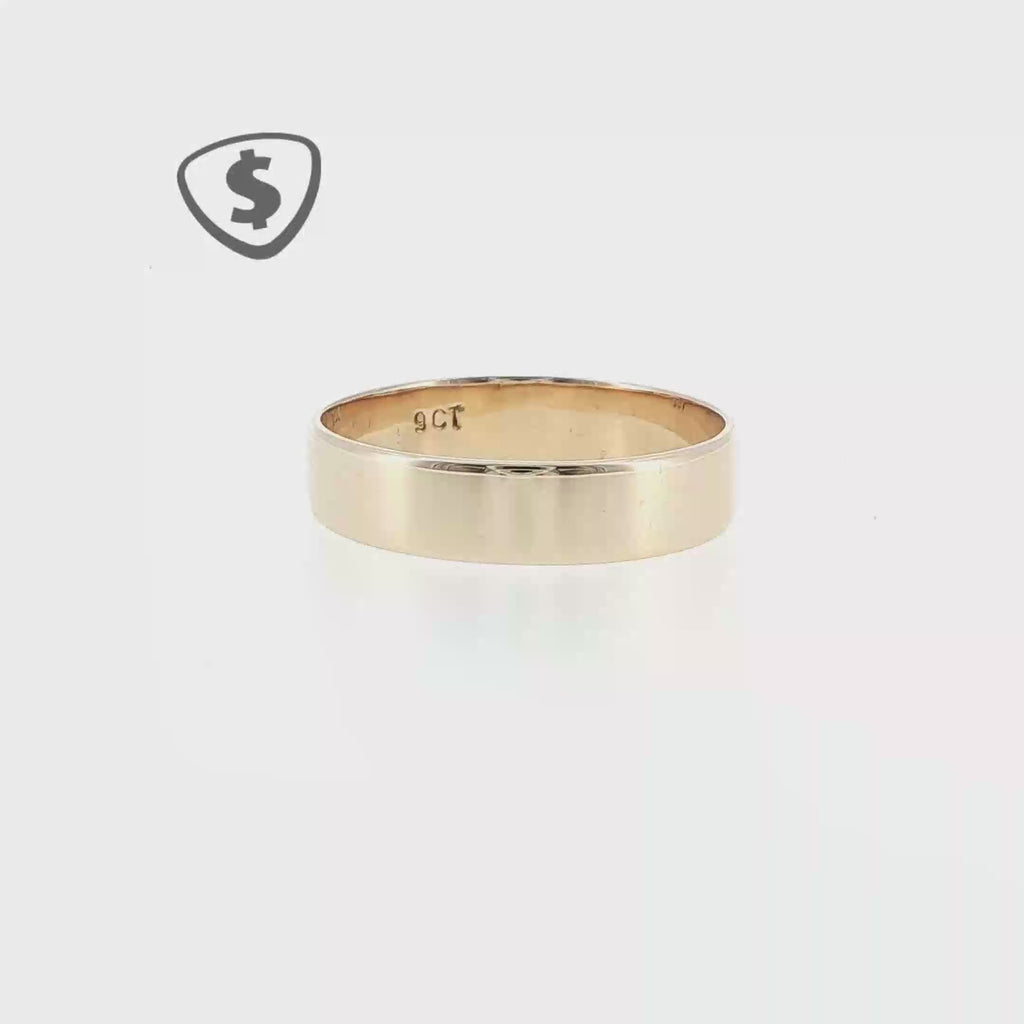 9ct Yellow Gold Wedding Ring