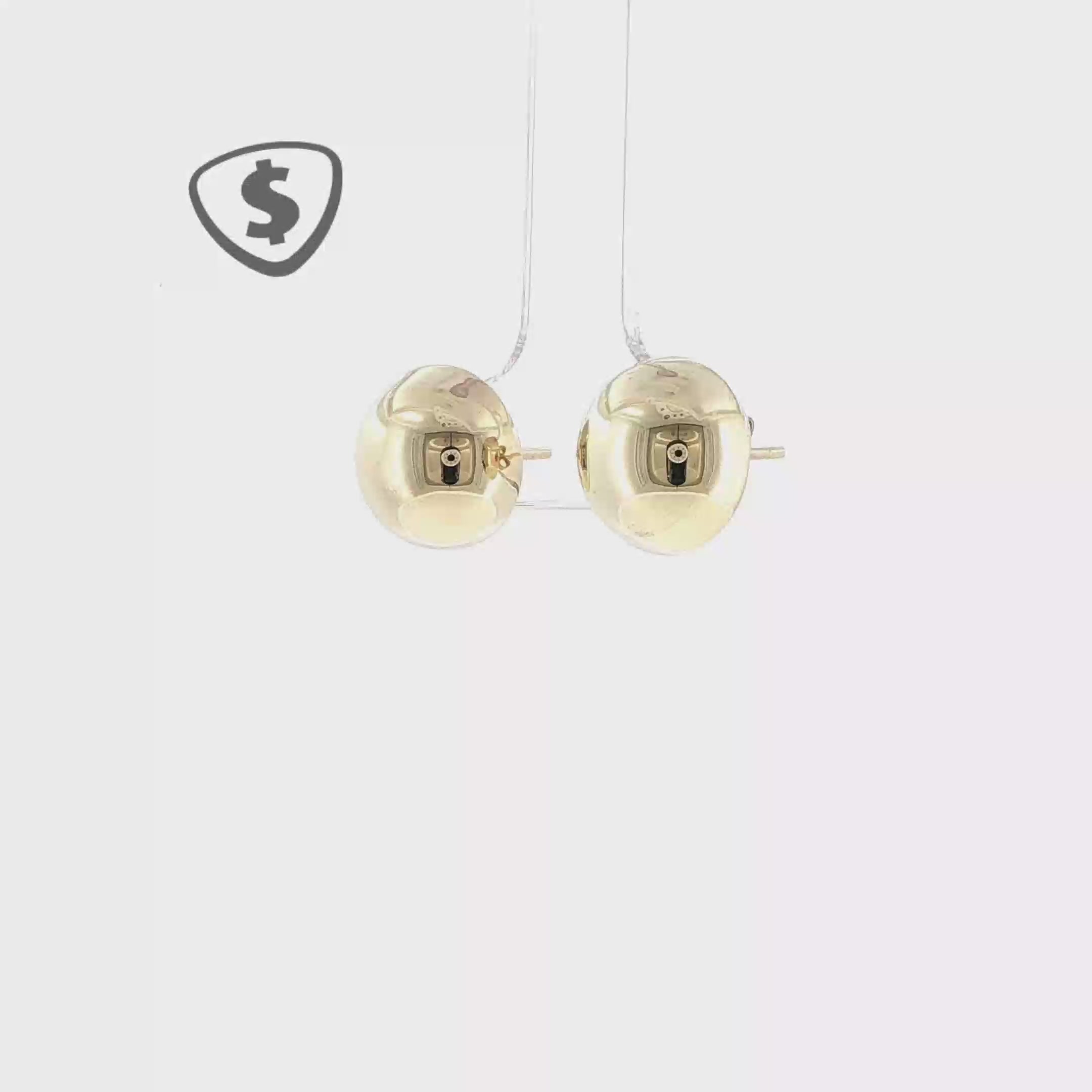 9ct Yellow Gold Earring Set