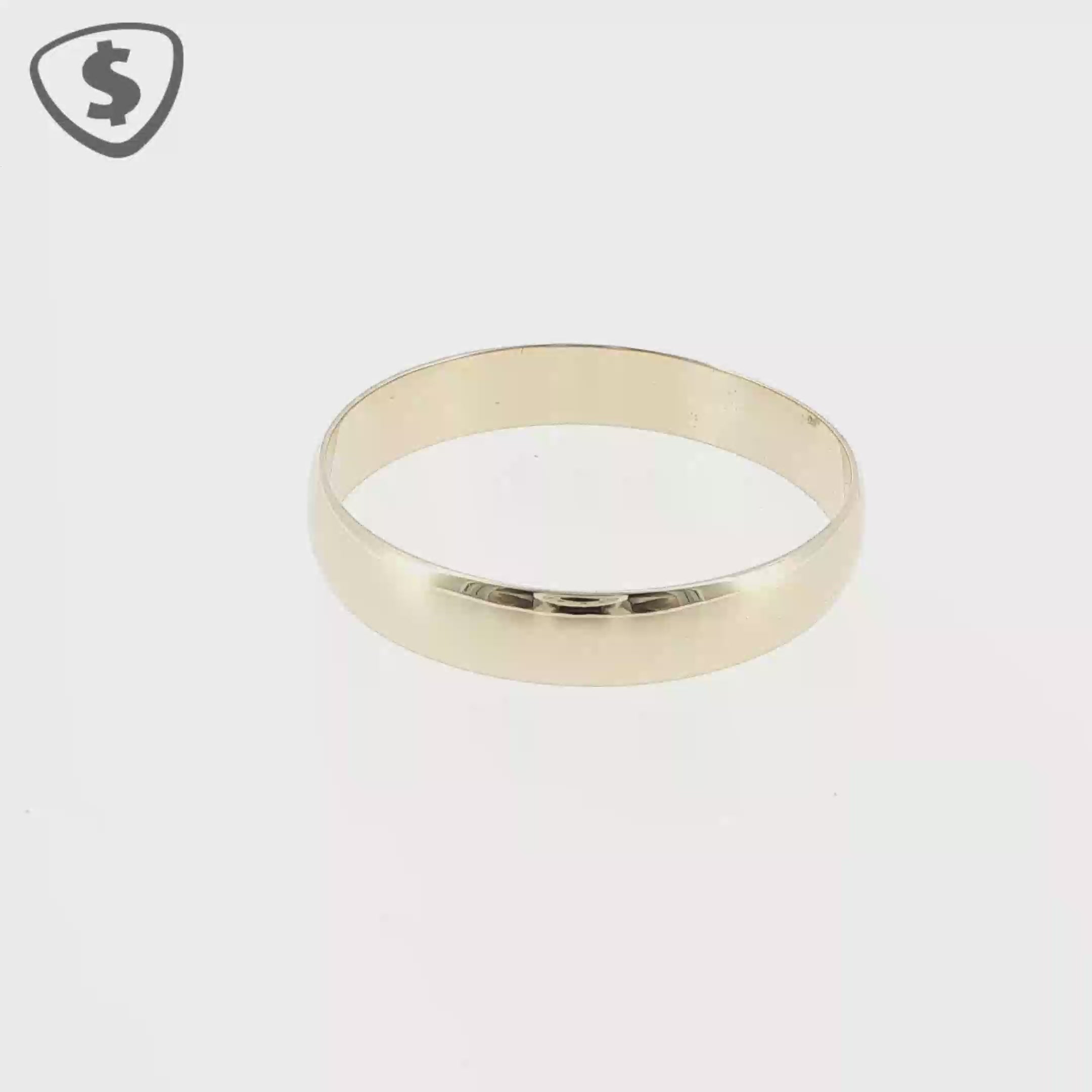 Classic 9ct Yellow Gold Wedding Ring
