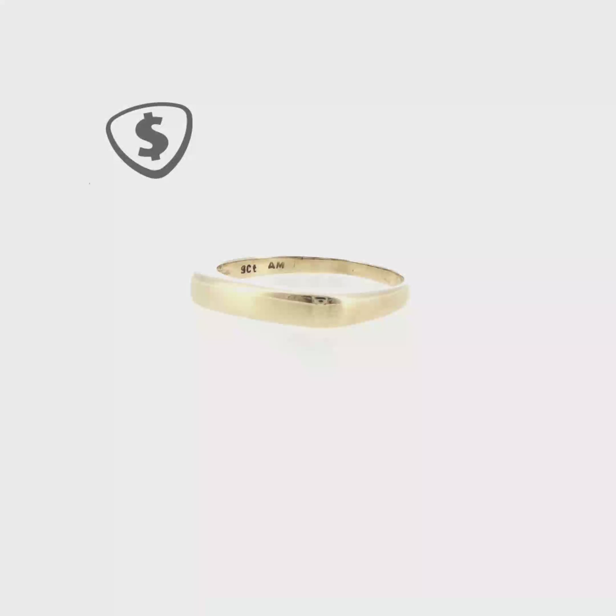 9ct Yellow Gold Classic Signet Ring
