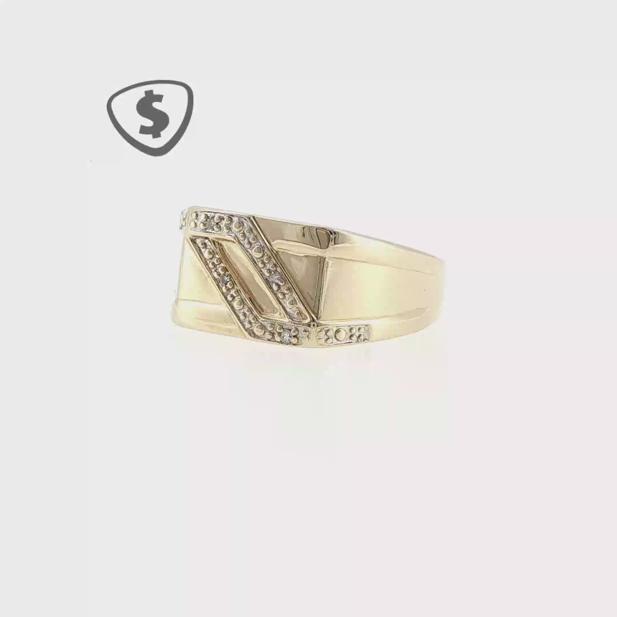 9ct Yellow Gold Signet Ring