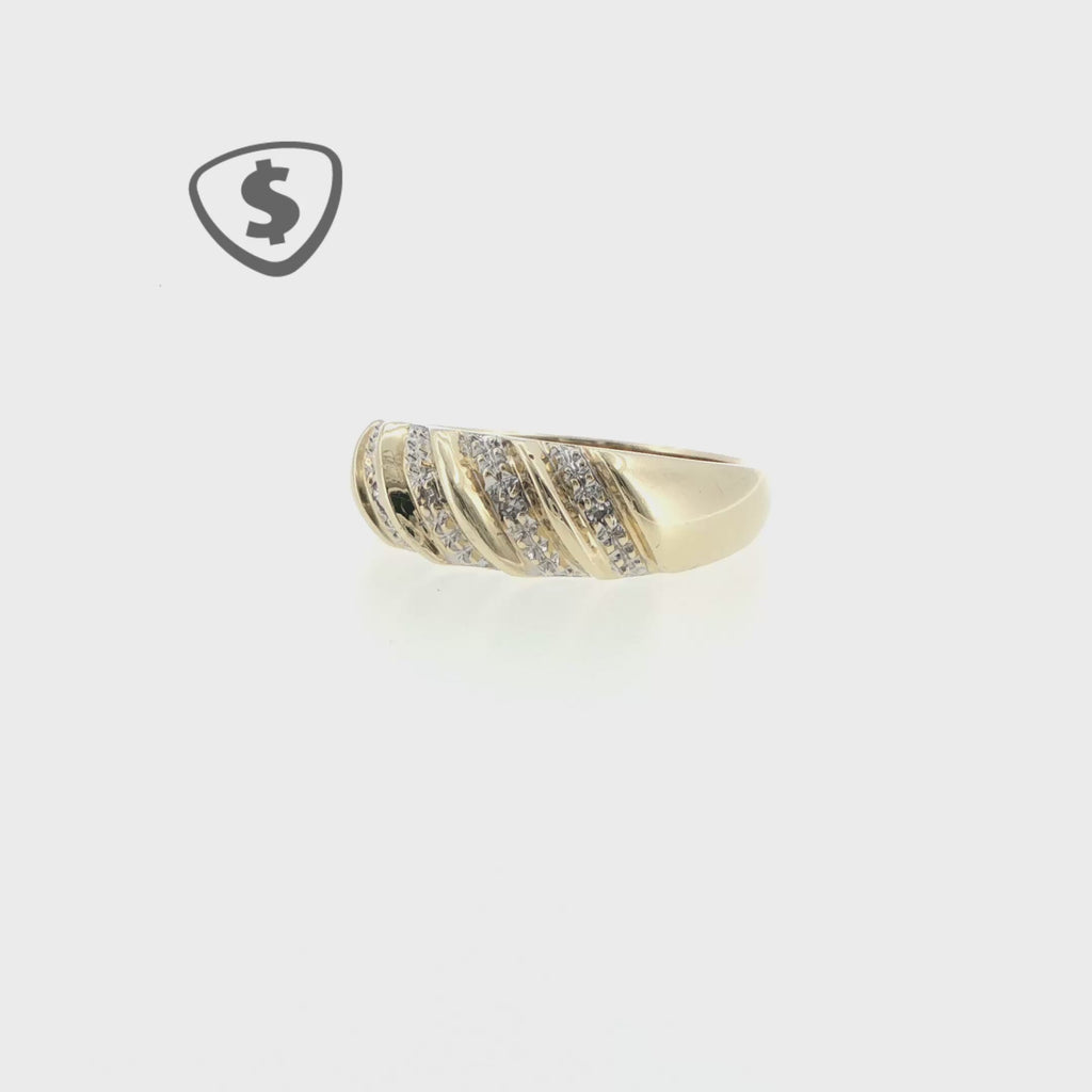 9ct Yellow Gold Dress Ring