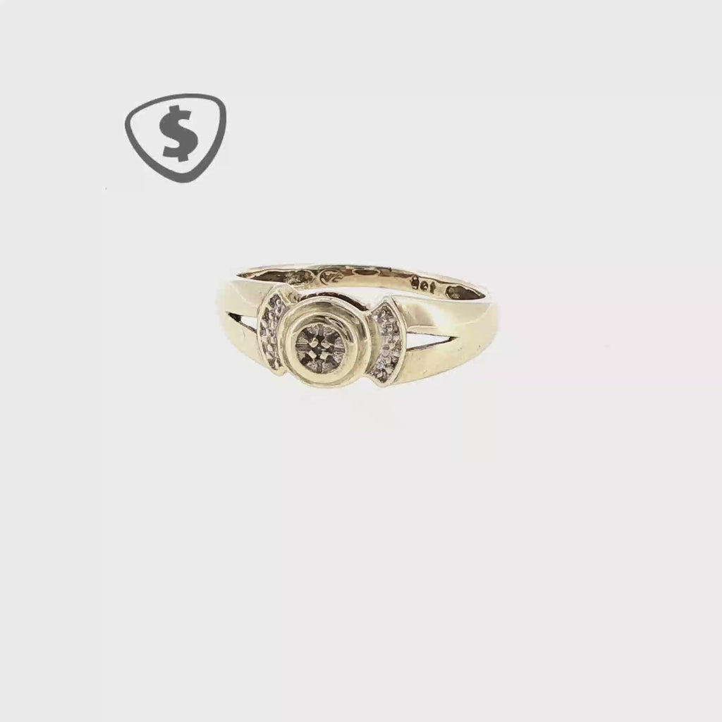 9ct Yellow Gold Dress Ring