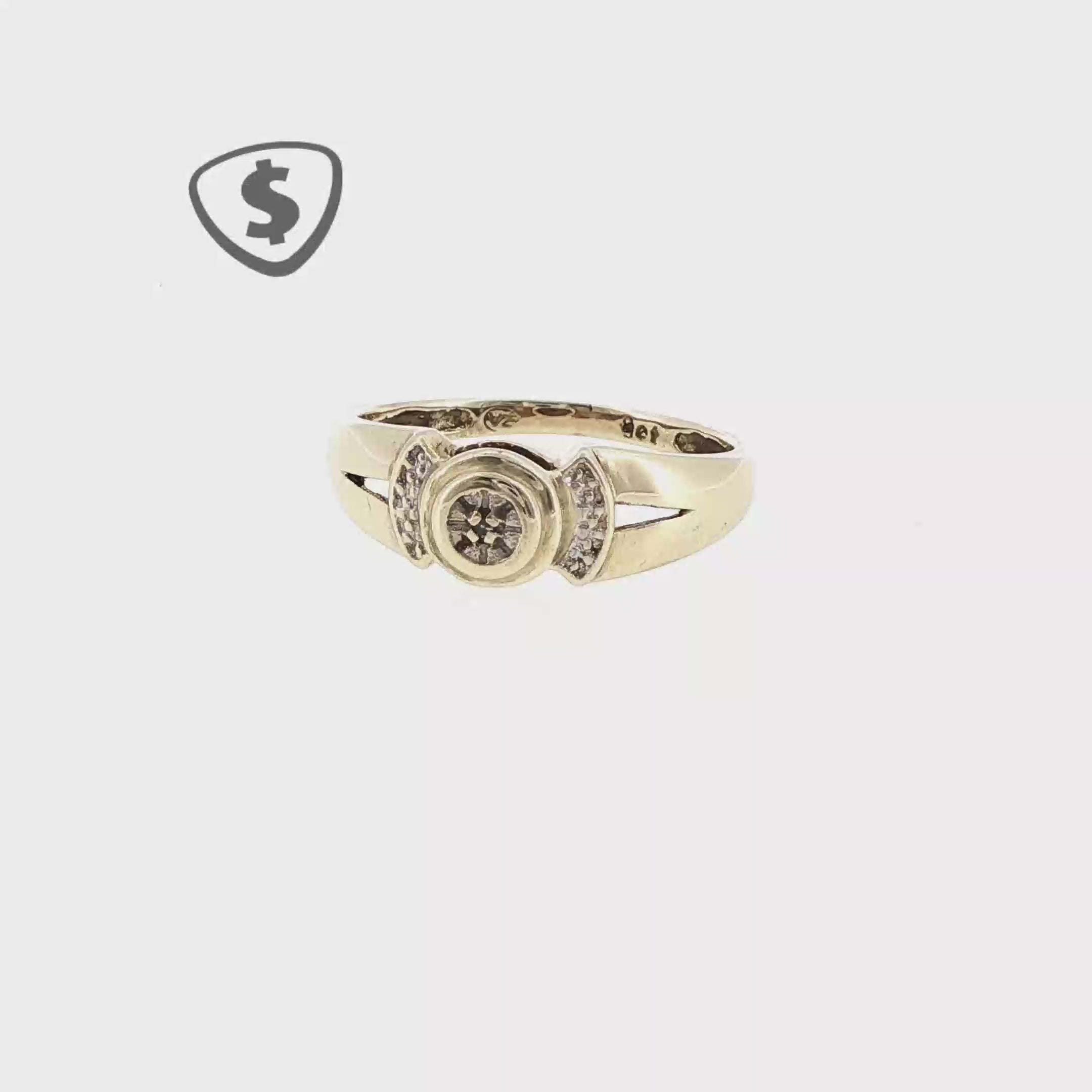 9ct Yellow Gold Dress Ring