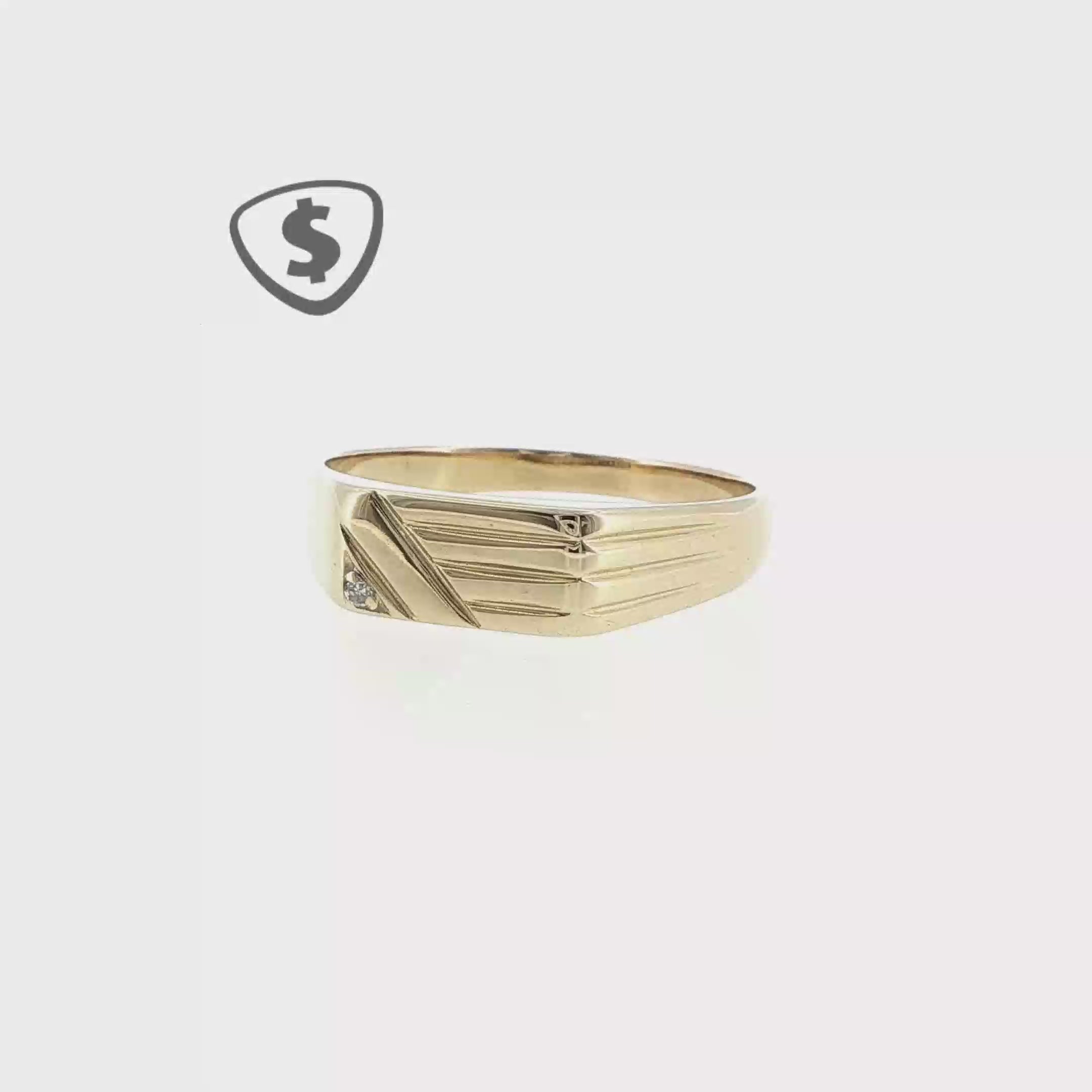 9ct Yellow Gold Dress Ring
