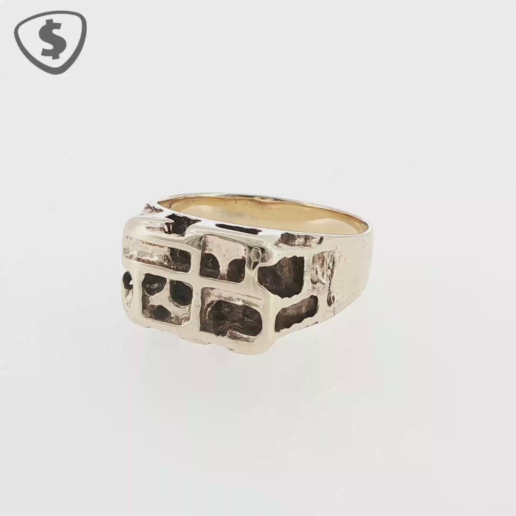 9ct Yellow Gold Signet Ring