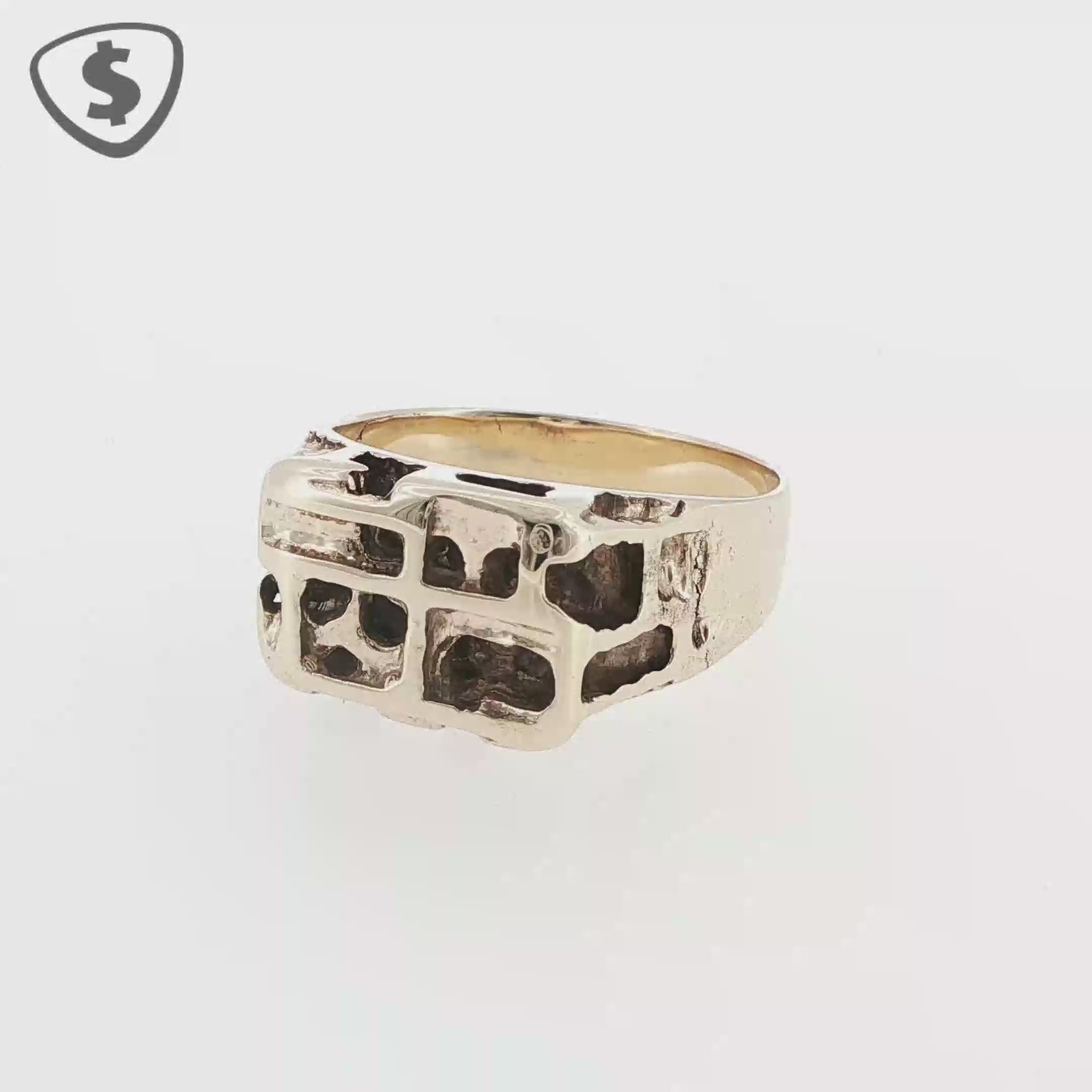 9ct Yellow Gold Signet Ring