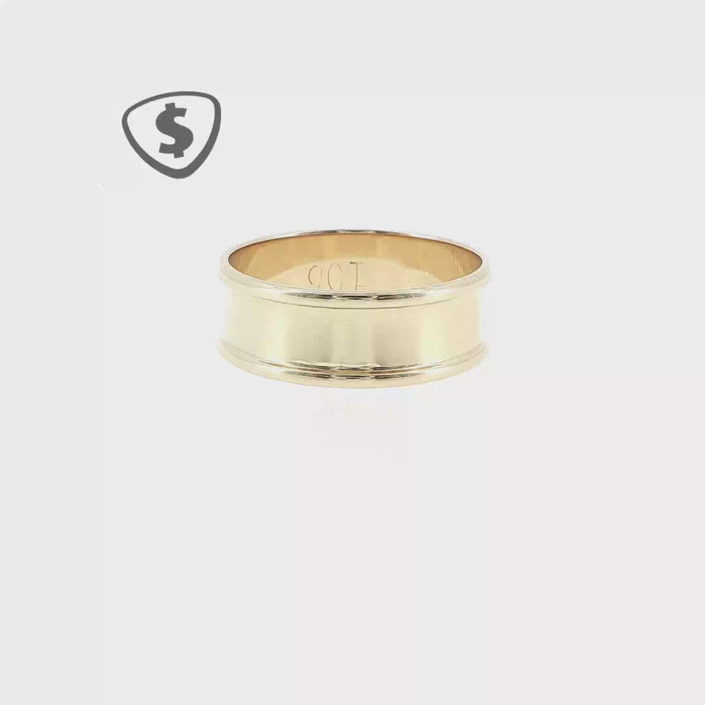 9ct Yellow Gold Wedding Ring