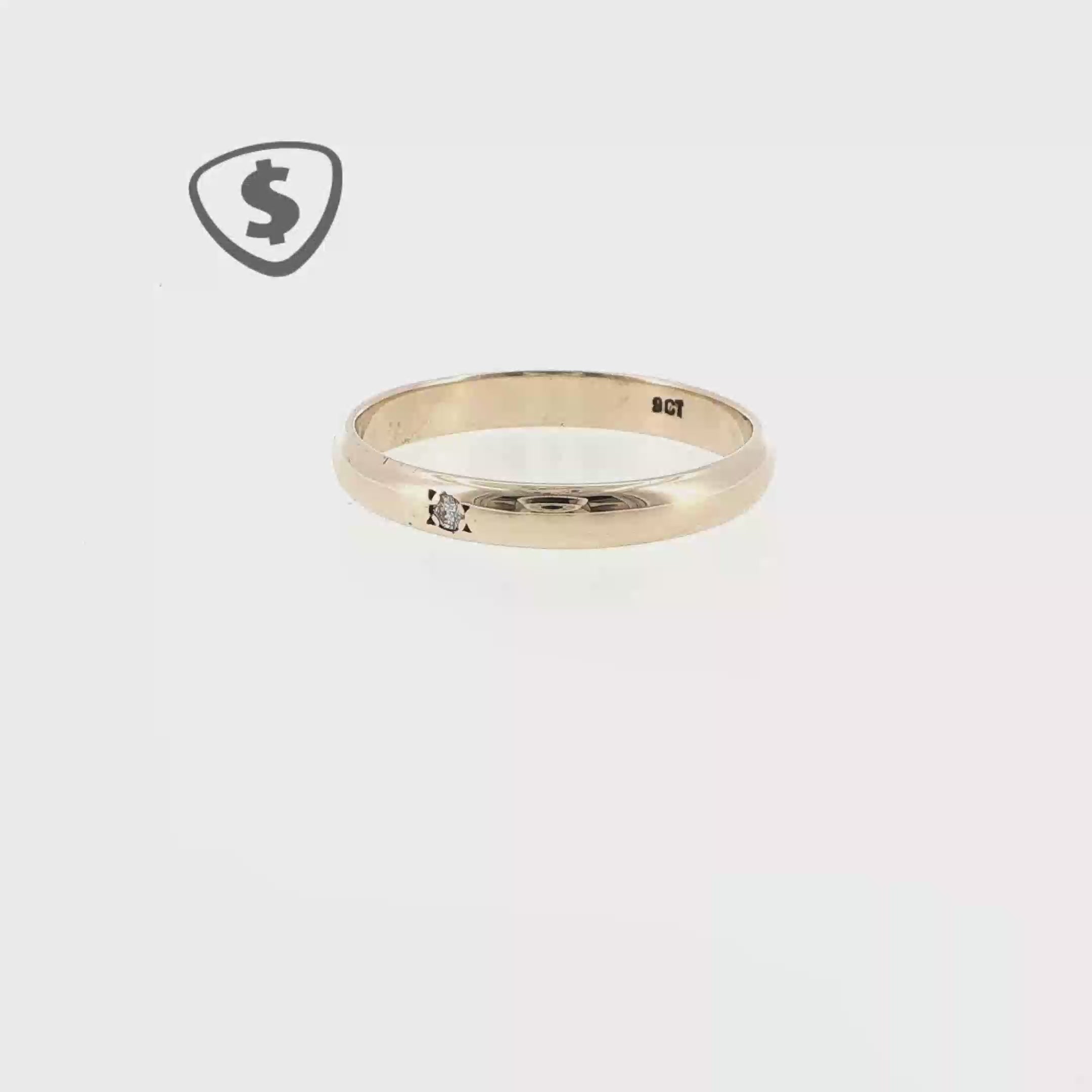 9ct Yellow Gold Wedding Ring