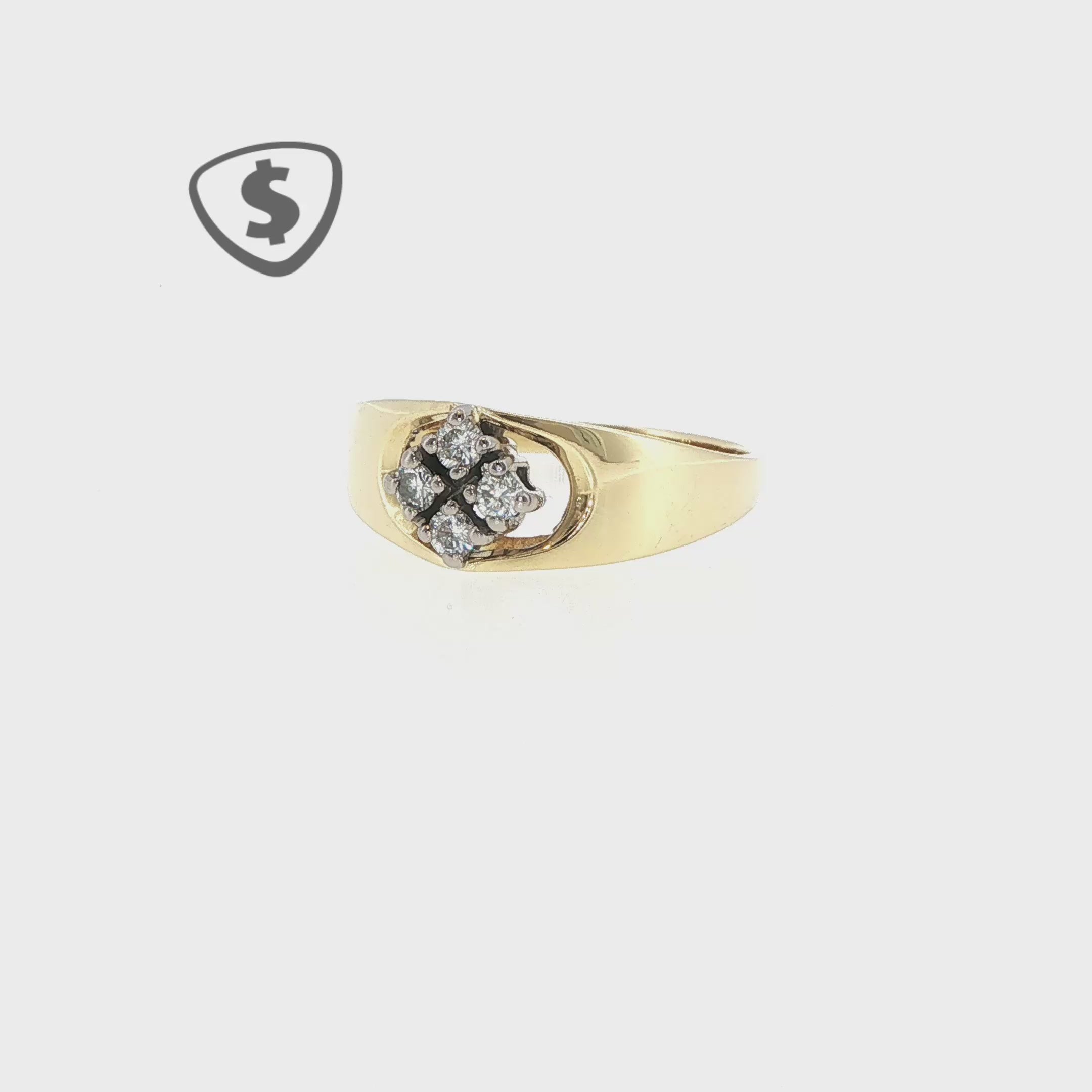 18ct Yellow Gold Dress Ring
