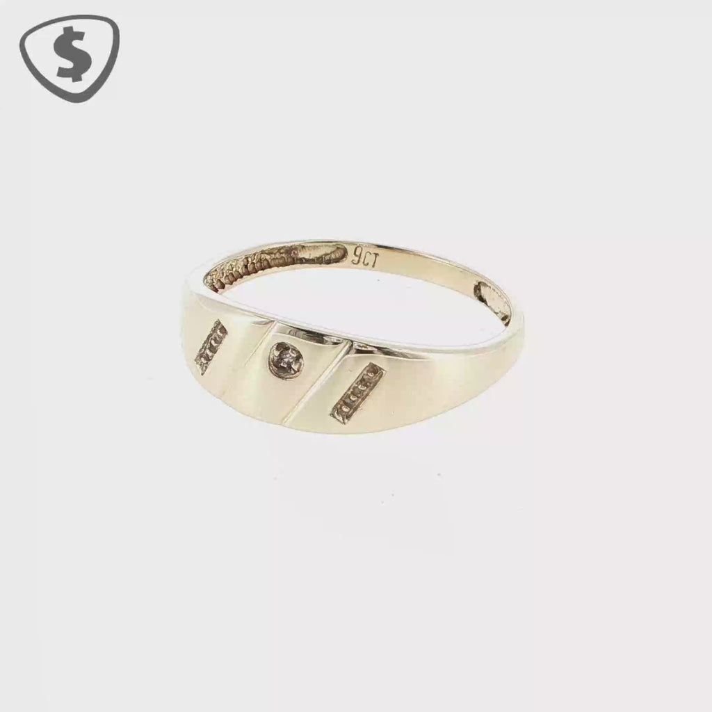 9ct Yellow Gold Dress Ring