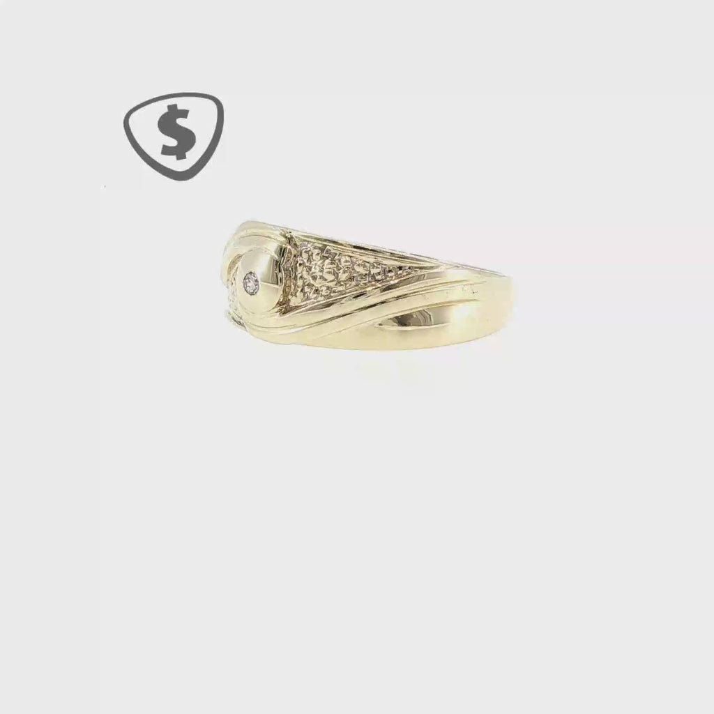 9ct Yellow Gold Dress Ring