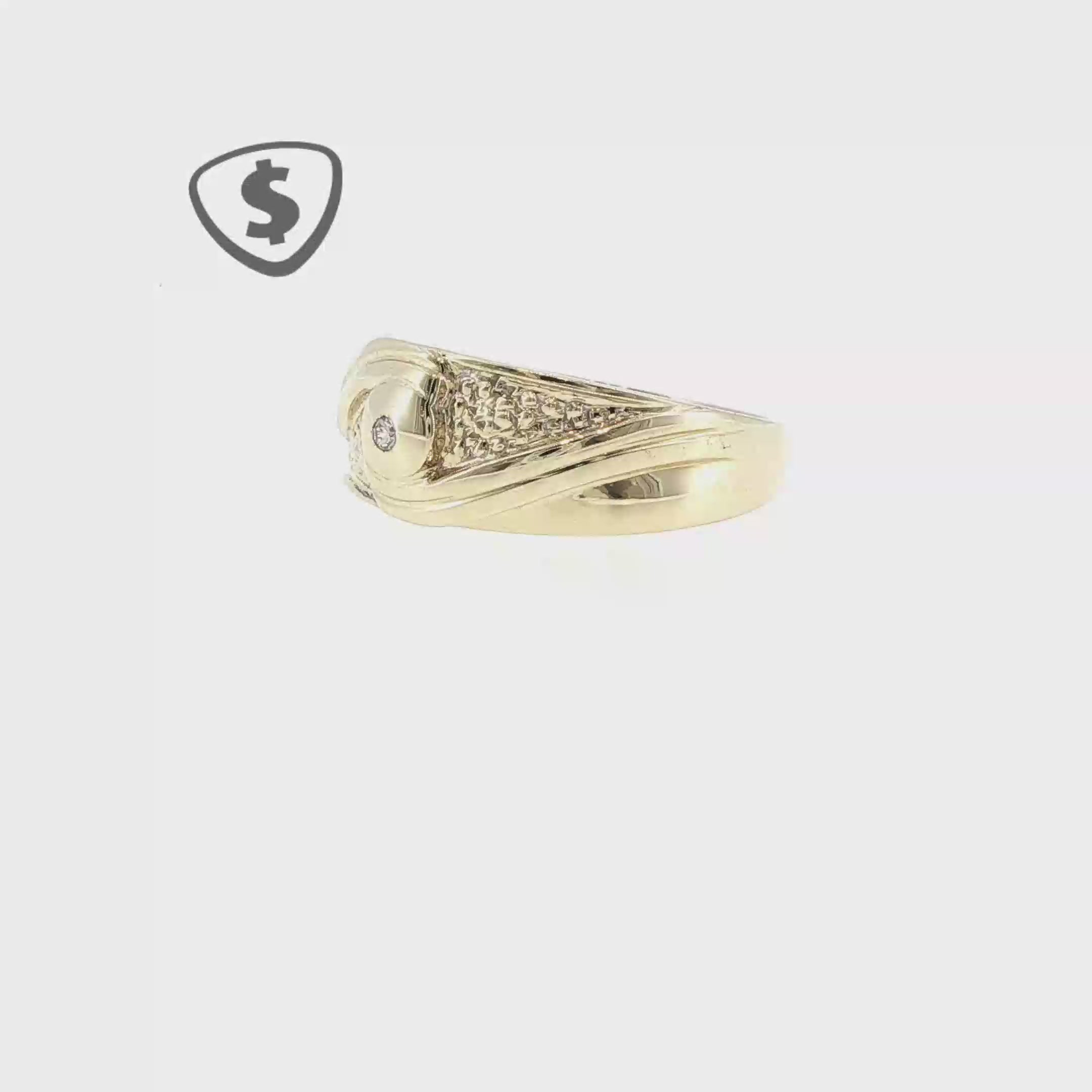 9ct Yellow Gold Dress Ring