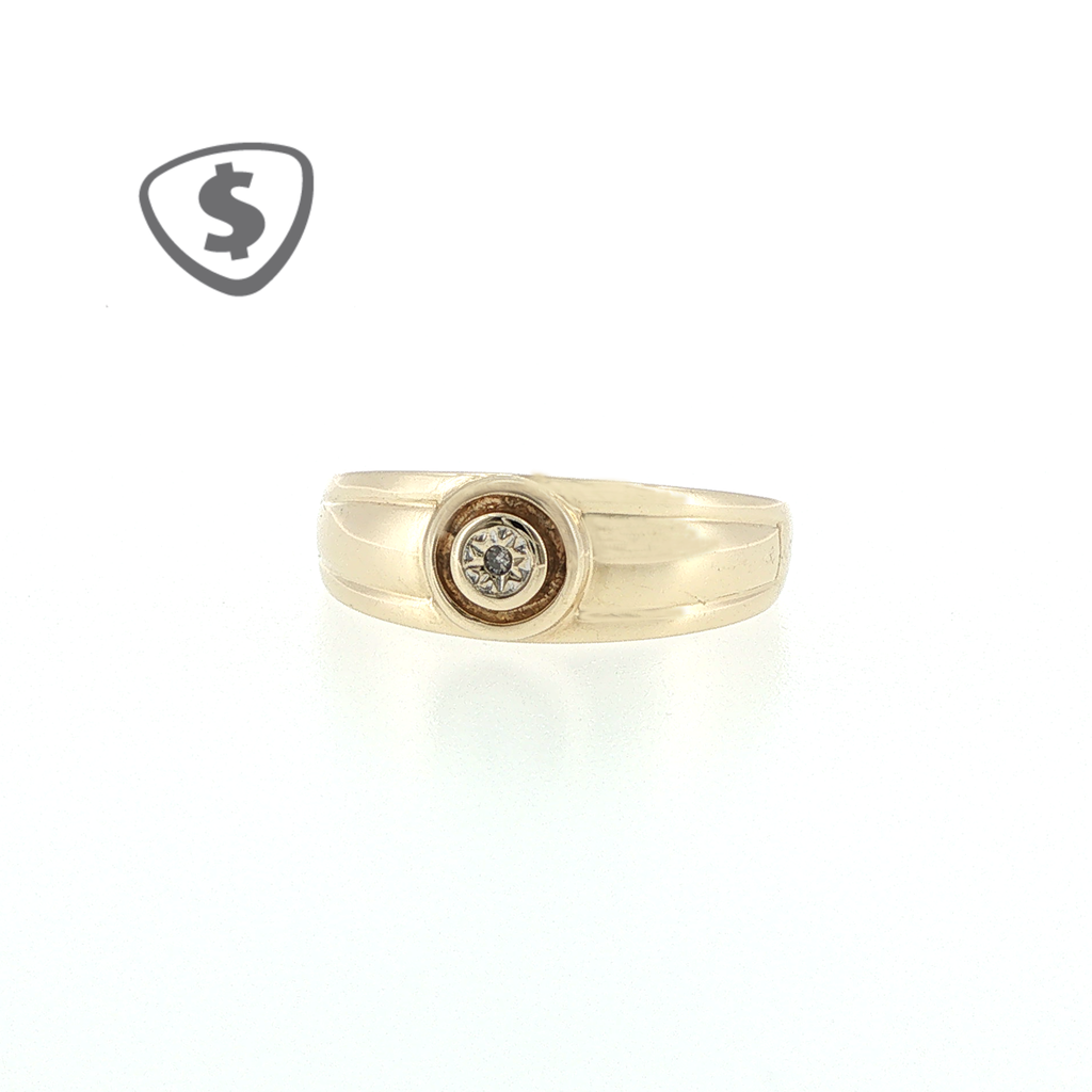 9ct Yellow Gold Signet Ring